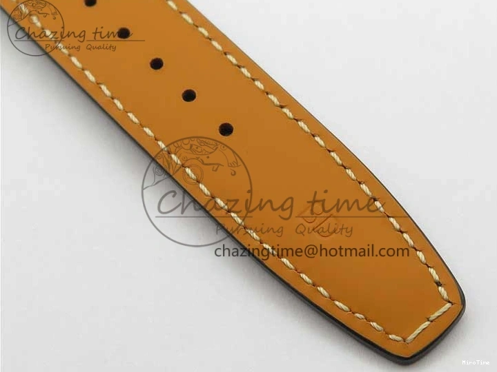 MIROTIME 0223 Premium Portugieser Perpetual Calendar IW503302 RG V9F 1:1 Best Edition Blue Dial on Black Leather Strap A 7098